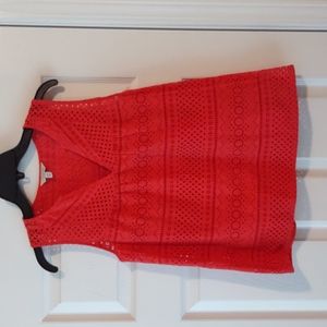 Lucky Brand Eyelet Tank Top